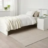IKEA TIPHEDE (ИКЕА ТИПХЕДЕ) — Ковёр тканый плоского плетения, естественный/чёрный 120x180 см — фото 7