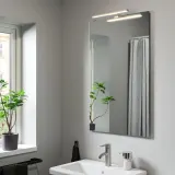 IKEA VÅTHULT (ИКЕА ВОТХУЛТ) — Подсветка для шкафа/зеркала LED, серебристая 350 мм — фото 4