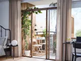 IKEA FEJAN (ИКЕА ФЕЙАН) — Стол садовый, белый 50x44 см — фото 3