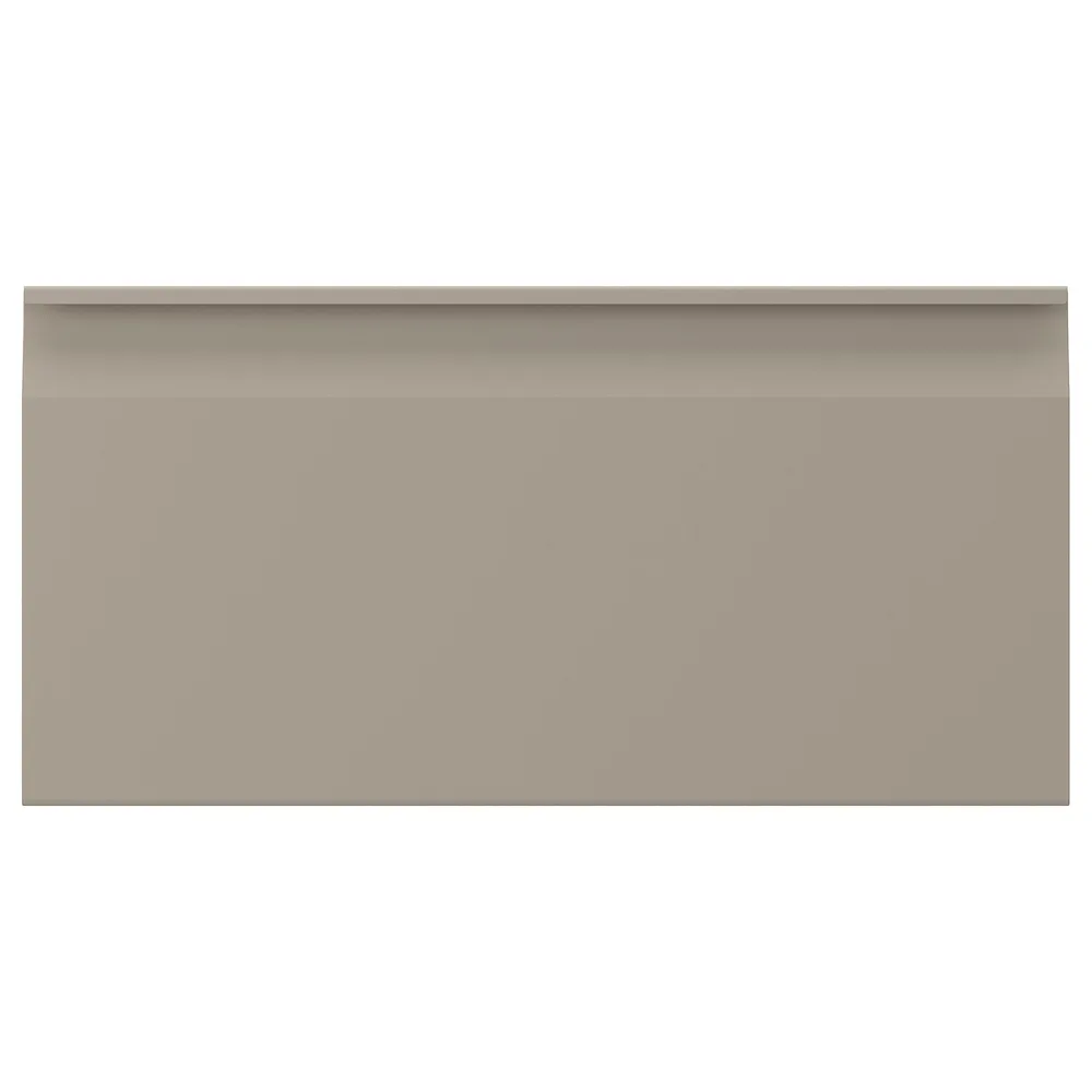 IKEA UPPLÖV (ИКЕА УППЛЁВ) — Фронтальная панель ящика, матовый тёмный беж 40x20 см