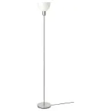 IKEA HEKTOGRAM (ИКЕА ХЕКТОГРАМ) — Лампа напольная, серебристый/белый — фото 1