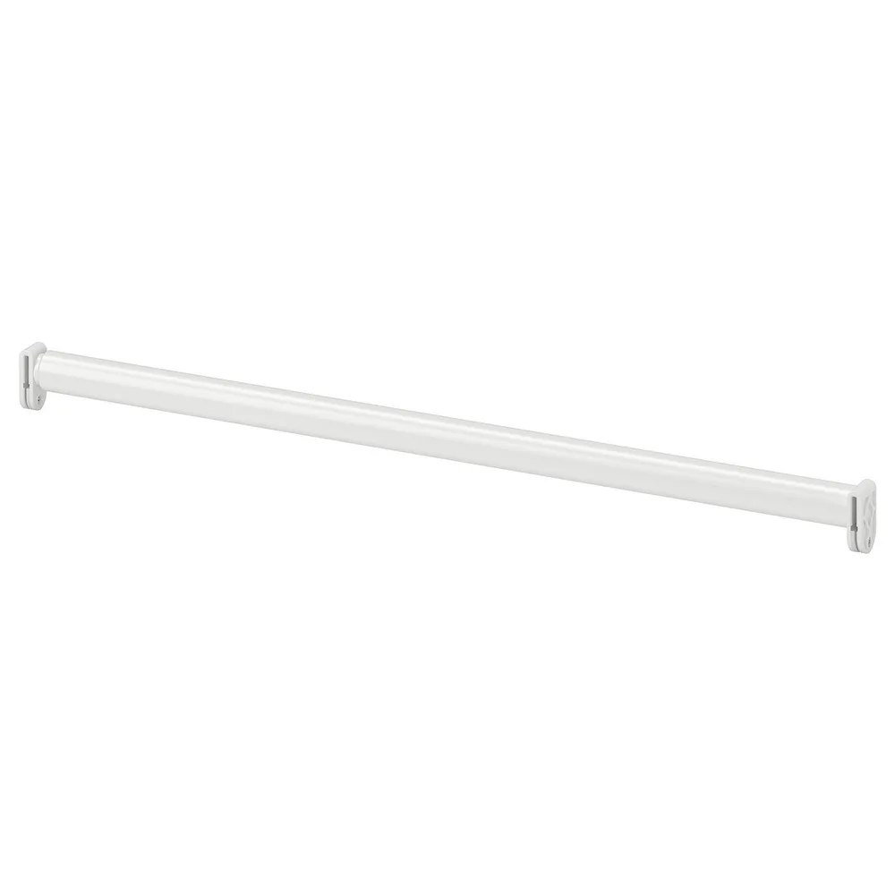 IKEA HJÄLPA (ИКЕА ХЙЭЛПА) — Регулируемая штанга для одежды, белая 60-100 см