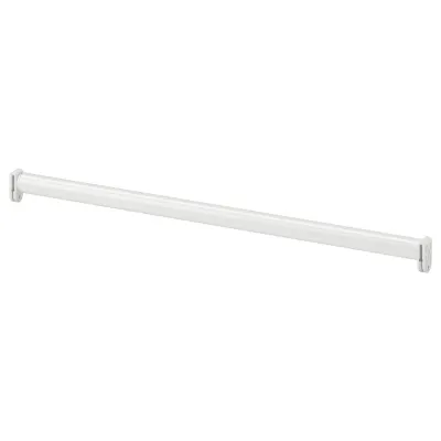 IKEA HJÄLPA (ИКЕА ХЙЭЛПА) — Регулируемая штанга для одежды, белая 60-100 см