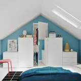 IKEA HJÄLPA (ИКЕА ХЙЭЛПА) — Регулируемая штанга для одежды, белая 60-100 см — фото 3