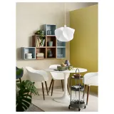 IKEA JUTTERSBO (ИКЕА ЙУТТЕРСБО) — Тележка, серо-зелёная 36x36 см — фото 2