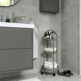 IKEA JUTTERSBO (ИКЕА ЙУТТЕРСБО) — Тележка, серо-зелёная 36x36 см — фото 5