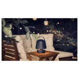 IKEA VAPPEBY (ИКЕА ВАППЕБЙ) — Лампа с bluetooth-динамиком, для улицы/синий — фото 5