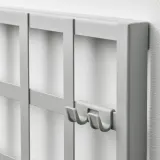 IKEA SNICKRA (ИКЕА СНИКРА) — Панель для хранения из 8 предметов, серо-зелёная 38х38 см — фото 6
