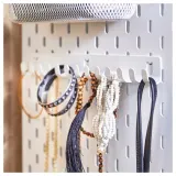 IKEA SKÅDIS (ИКЕА СКОДИС) — Вешалка, белая — фото 8
