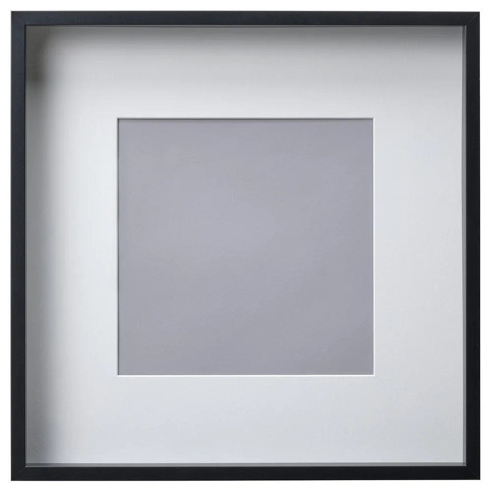 IKEA SANNAHED (ИКЕА САННАХЕД) — Рамка, чёрная 50x50 см