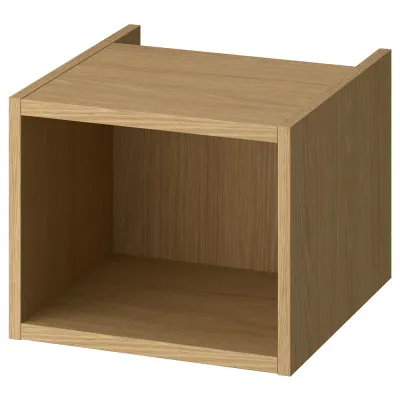 IKEA HAGAÅN (ИКЕА ХАГАОН) — Шкафчик открытый, имитация дуба 40x48x33 см