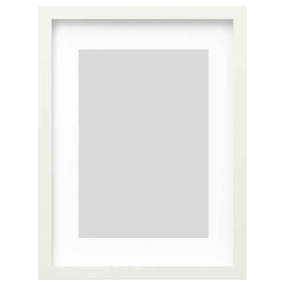 IKEA RÖDALM (ИКЕА РЁДАЛМ) — Рамка для фото, белая 30x40 см