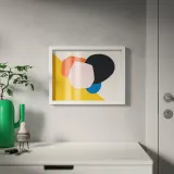 IKEA RÖDALM (ИКЕА РЁДАЛМ) — Рамка для фото, белая 30x40 см — фото 2