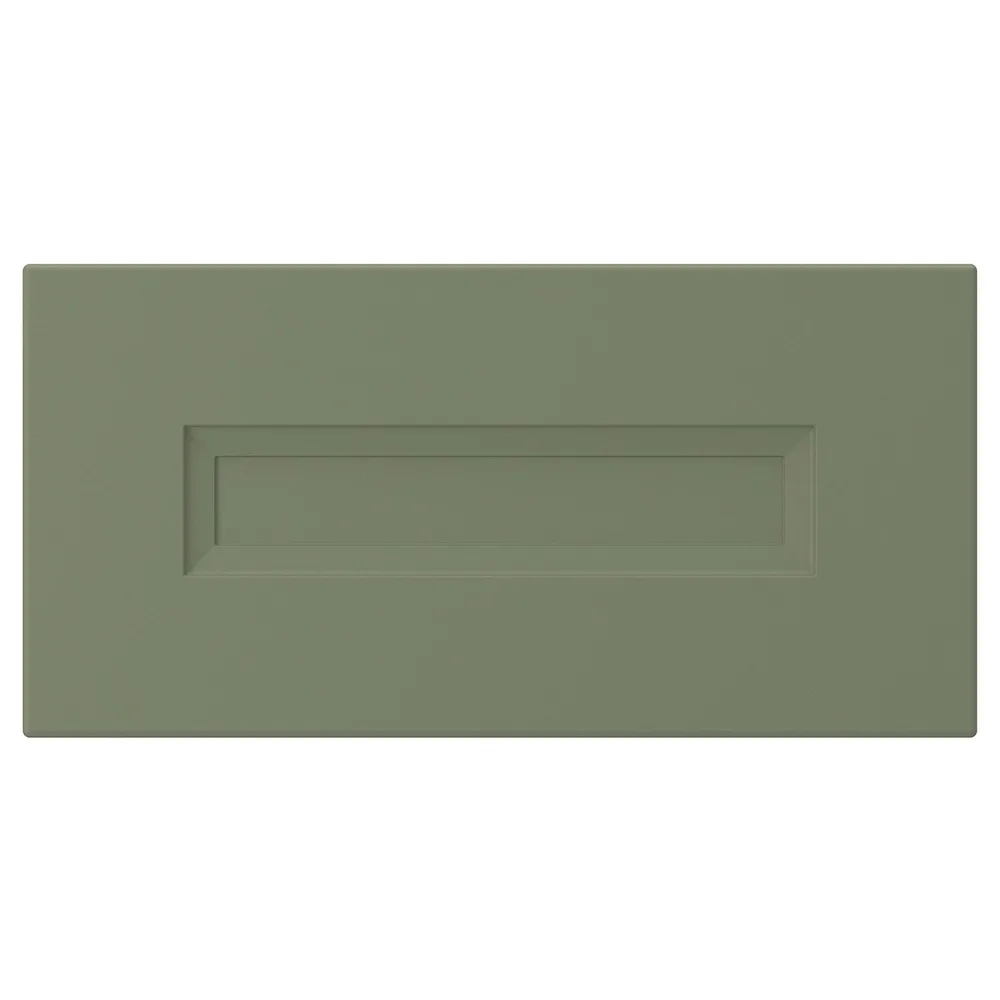 IKEA AXSTAD (ИКЕА АКССТАД) — Фасад ящика, серо-зелёный 40х20 см