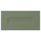 IKEA AXSTAD (ИКЕА АКССТАД) — Фасад ящика, серо-зелёный 40х20 см — фото 1