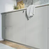 IKEA HAVSTORP (ИКЕА ХАВСТОРП) — Дверь, светло-серый 40x40 см — фото 3