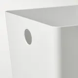 IKEA KUGGIS (ИКЕА КУГГИС) — Контейнер, белый 18x26x15 см — фото 6