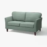 IKEA EKHOLMA (ИКЕА ЕКХОЛМА) — Чехол на 2-местный диван, Хемместа серо-зелёный — фото 2