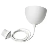 IKEA HAVSDJUP (ИКЕА ХАВСДЙУП) — Патрон с кабелем, белый 1.4 м — фото 1