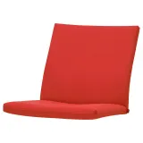 IKEA POÄNG (ИКЕА ПОЭНГ) — Подушка на кресло с низкой спинкой, Vissle красная — фото 1