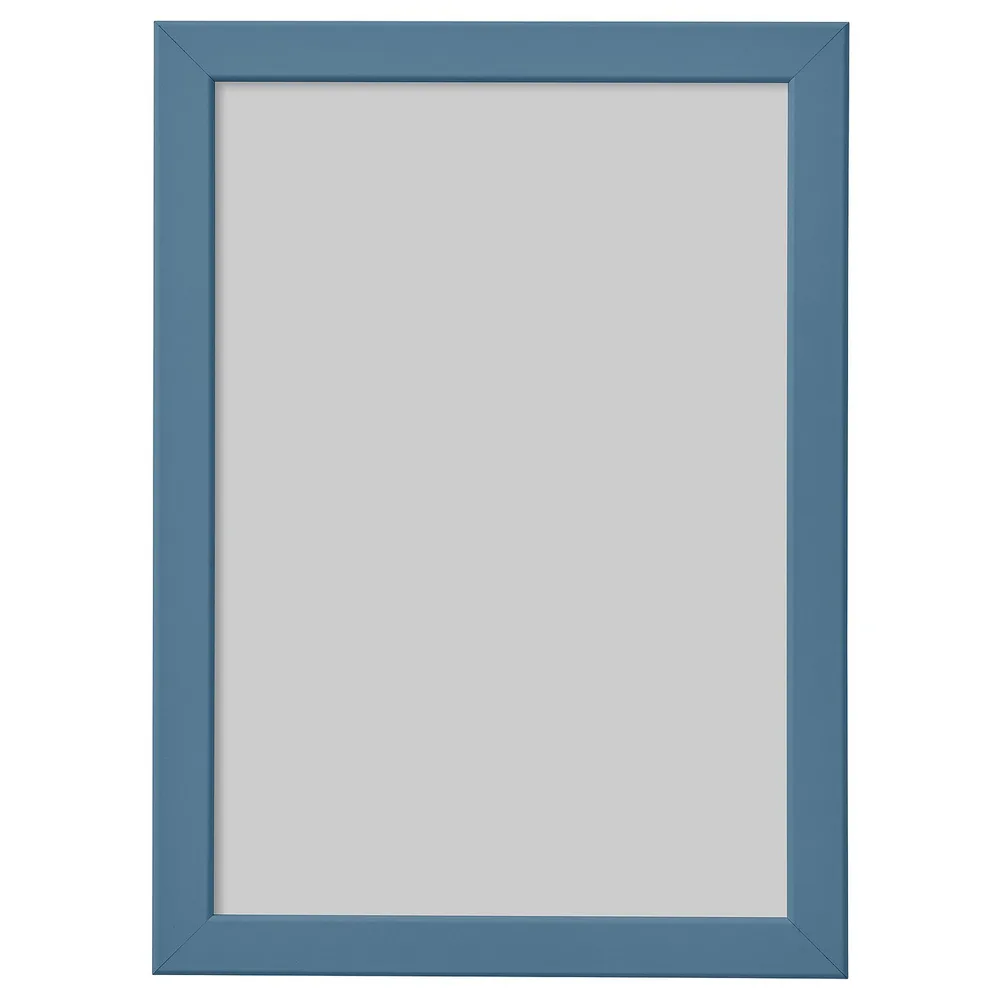 IKEA FISKBO (ИКЕА ФИСКБО) — Рамка, тёмный серо-синий 21x30 см