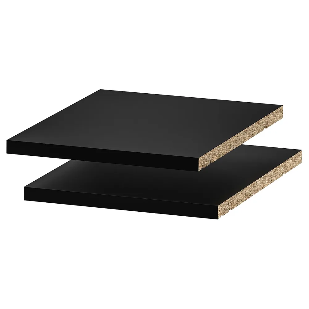 IKEA UTRUSTA (ИКЕА УТРУСТА) — Полка, чёрно-серая 30x37 см