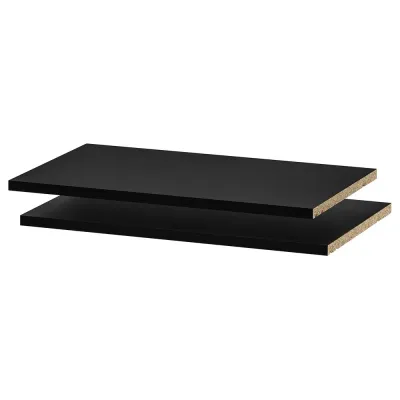 IKEA UTRUSTA (ИКЕА УТРУСТА) — Полка, чёрно-серая 60x37 см
