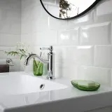 IKEA GROSSJÖN (ИКЕА ГРОСШЁН) — Комплект для ванной, 3 шт., зелёный — фото 3