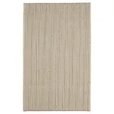 IKEA TIPHEDE (ИКЕА ТИПХЕДЕ) — Ковёр безворсовый, натуральный/чёрный 50x80 см — фото 1