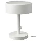 IKEA NYMÅNE (ИКЕА НИМОНЕ) — Лампа настольная, белая 33 см — фото 2