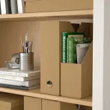 IKEA GÄRDESGÅRD (ИКЕА ГЭРДЕСГОРД) — Органайзер для журналов, натуральный — фото 4