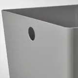 IKEA KUGGIS (ИКЕА КУГГИС) — Контейнер, светло-серый 26x35x15 см — фото 8