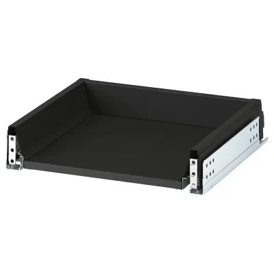IKEA KNIVSHULT (ИКЕА КНИВСХУЛТ) — Ящик кухонный, низкий, тёмно-серый 40x37 см