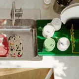 IKEA RINNIG (ИКЕА РИННИГ) — Держатель для тарелок, жёлтый — фото 4