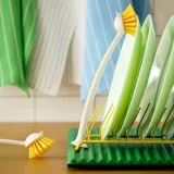 IKEA RINNIG (ИКЕА РИННИГ) — Держатель для тарелок, жёлтый — фото 5