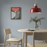 IKEA BLODFLÄDER (ИКЕА БЛОДФЛЭДЕР) — Картина, оранжевый цветок 40x50 см — фото 3