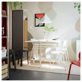IKEA BLODFLÄDER (ИКЕА БЛОДФЛЭДЕР) — Картина, оранжевый цветок 40x50 см — фото 5
