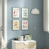 IKEA BILD (ИКЕА БИЛД) — Плакат, лесная фауна 21x30 см — фото 2