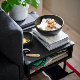IKEA PINNLILJA (ИКЕА ПИННЛИЛЙА) — Миска для сервировки, в комплекте 2 шт, коричневая — фото 3