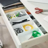 IKEA KUGGIS (ИКЕА КУГГИС) — Вкладыш с 5 отделениями, белый — фото 5