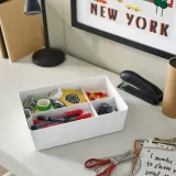 IKEA KUGGIS (ИКЕА КУГГИС) — Вкладыш с 5 отделениями, белый — фото 6