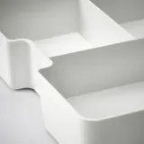 IKEA KUGGIS (ИКЕА КУГГИС) — Вкладыш с 5 отделениями, белый — фото 7