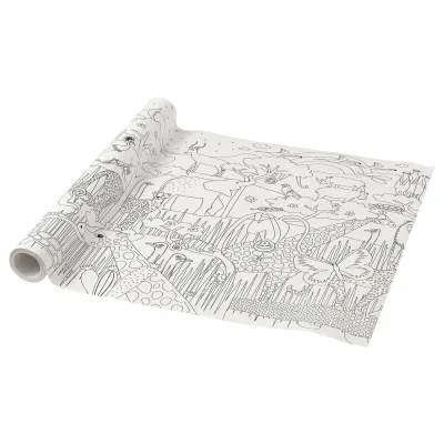 IKEA SANDLÖPARE (ИКЕА САНДЛЁПАРЕ) — Рулон бумаги для раскрашивания, саванна 10 м