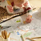 IKEA SANDLÖPARE (ИКЕА САНДЛЁПАРЕ) — Рулон бумаги для раскрашивания, саванна 10 м — фото 3