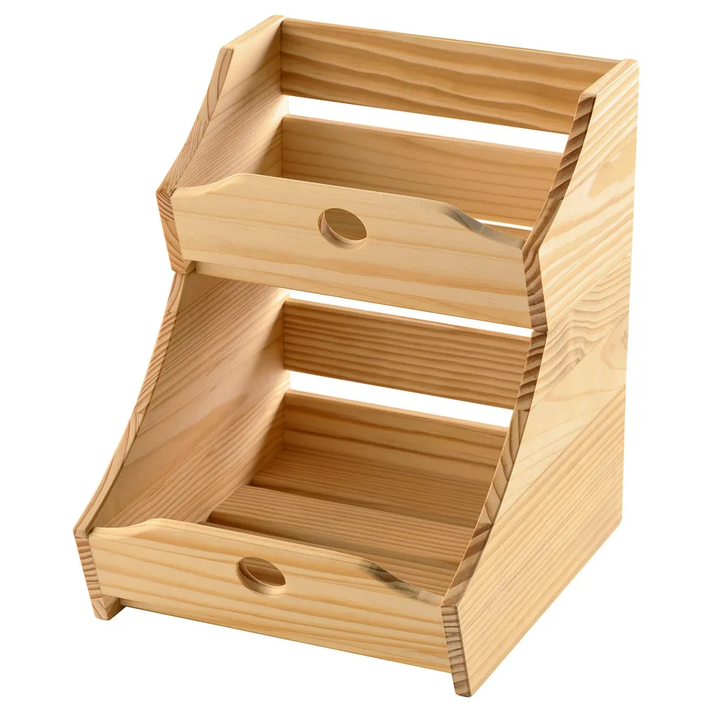 IKEA CHOKLADHAJ (ИКЕА СХОКЛАДХАЙ) — Контейнеры для продуктов, 2 шт, дерево