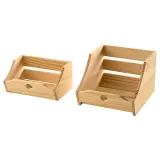 IKEA CHOKLADHAJ (ИКЕА СХОКЛАДХАЙ) — Контейнеры для продуктов, 2 шт, дерево — фото 2