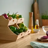 IKEA CHOKLADHAJ (ИКЕА СХОКЛАДХАЙ) — Контейнеры для продуктов, 2 шт, дерево — фото 4