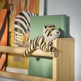 IKEA DJUNGELSKOG (ИКЕА ДЙУНГЕЛСКОГ) — Мягкая игрушка, мини, тигр 13 см — фото 5