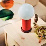 IKEA PS 2026 (ИКЕА ПС 2026) — Портативная лампа LED, на батарейках, диммируемая, красный/светло-голубой 22 см — фото 2