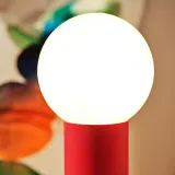 IKEA PS 2026 (ИКЕА ПС 2026) — Портативная лампа LED, на батарейках, диммируемая, красный/светло-голубой 22 см — фото 3